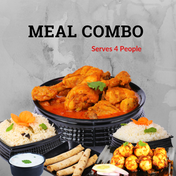 Meal Combo (Serves 4 People) – Ankapur Chicken